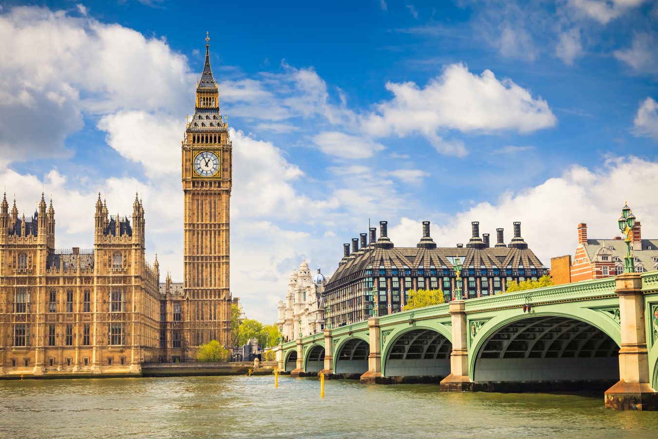 Big Ben and Houses of Parliament, London, UK